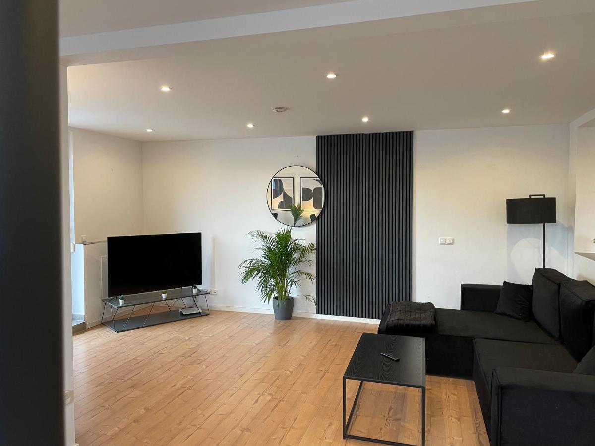 Lightplace • Grosse Unterkunft • 3 Schlafzimmer • Boxspring • Smart Tv • Biergarten • Restaurant Braunschweig Eksteriør billede